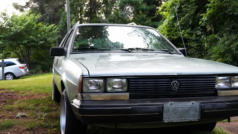 1985 VW Quantum shot on the Sony a6700
